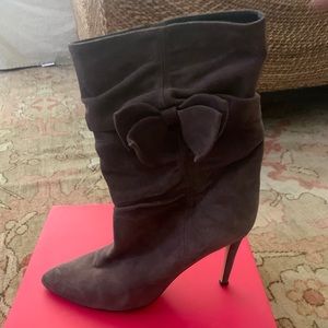 Kate Spade suede booties